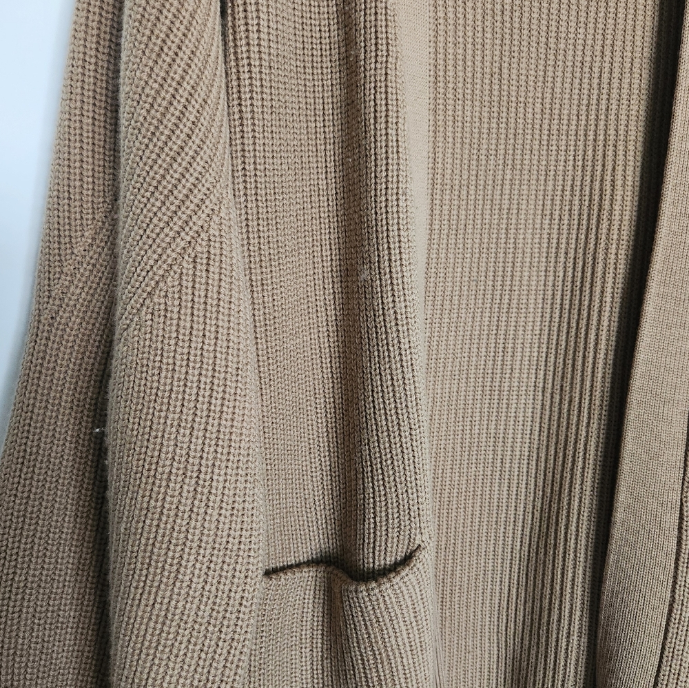 Aritzia Wilfred Free Unwind Cardigan Saville merino wool knit open front - Picture 4 of 6